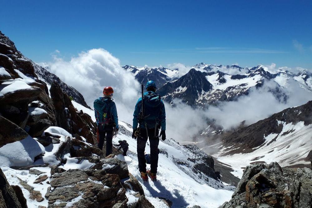 Hochtour Gletschertour im Sommer Ausrüstungsliste Packliste